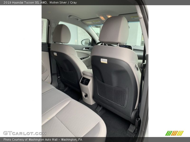 Molten Silver / Gray 2019 Hyundai Tucson SEL AWD
