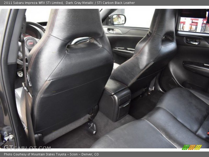 Dark Gray Metallic / STI Carbon Black Leather 2011 Subaru Impreza WRX STi Limited
