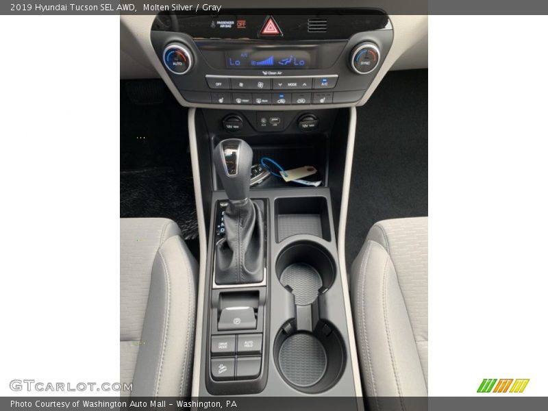 Molten Silver / Gray 2019 Hyundai Tucson SEL AWD