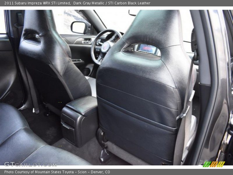 Dark Gray Metallic / STI Carbon Black Leather 2011 Subaru Impreza WRX STi Limited