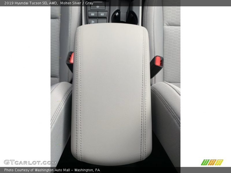 Molten Silver / Gray 2019 Hyundai Tucson SEL AWD