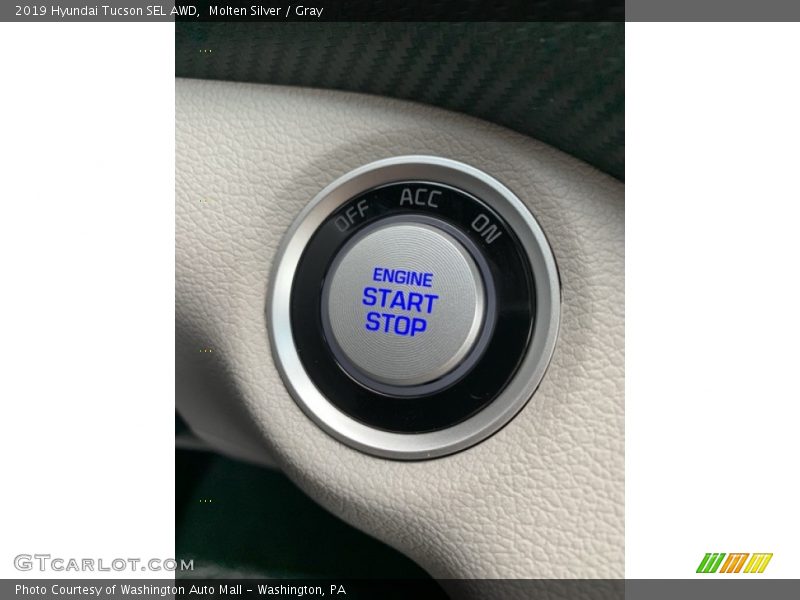 Molten Silver / Gray 2019 Hyundai Tucson SEL AWD