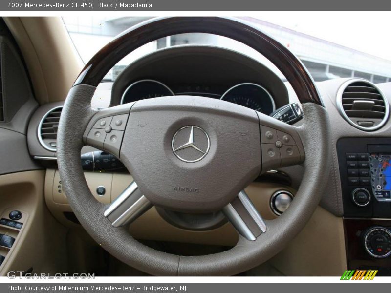 Black / Macadamia 2007 Mercedes-Benz GL 450