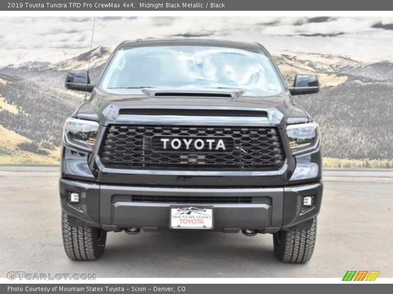 Midnight Black Metallic / Black 2019 Toyota Tundra TRD Pro CrewMax 4x4