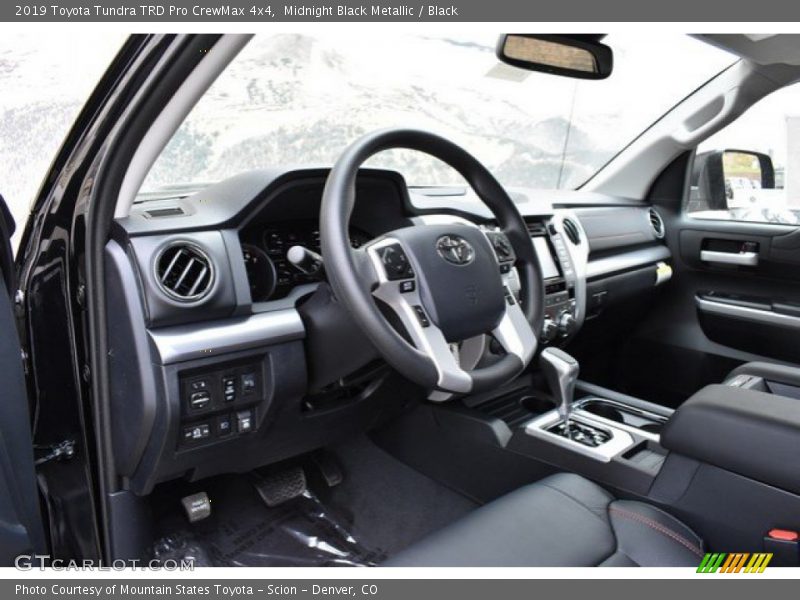 Midnight Black Metallic / Black 2019 Toyota Tundra TRD Pro CrewMax 4x4