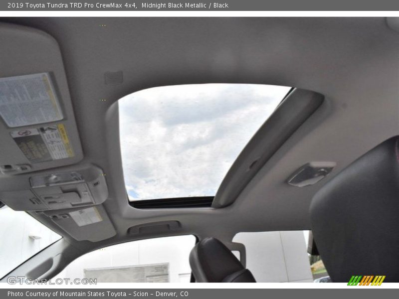 Midnight Black Metallic / Black 2019 Toyota Tundra TRD Pro CrewMax 4x4