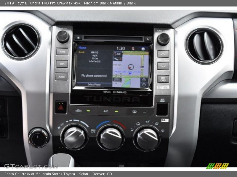 Midnight Black Metallic / Black 2019 Toyota Tundra TRD Pro CrewMax 4x4