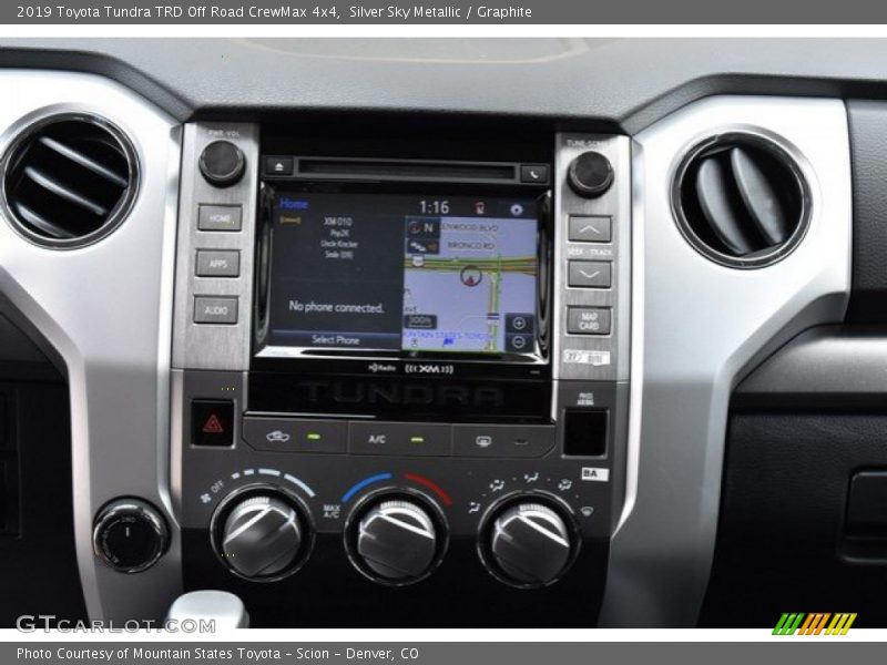 Silver Sky Metallic / Graphite 2019 Toyota Tundra TRD Off Road CrewMax 4x4