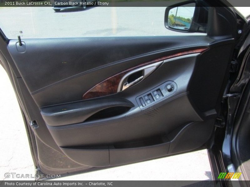 Carbon Black Metallic / Ebony 2011 Buick LaCrosse CXL