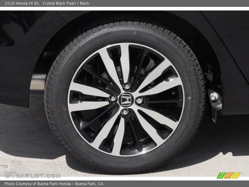 Crystal Black Pearl / Black 2019 Honda Fit EX