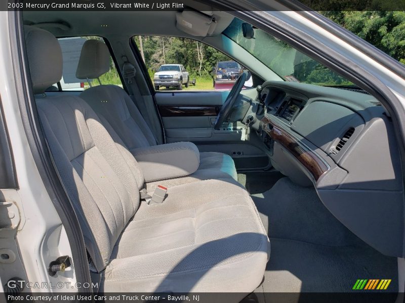Vibrant White / Light Flint 2003 Mercury Grand Marquis GS