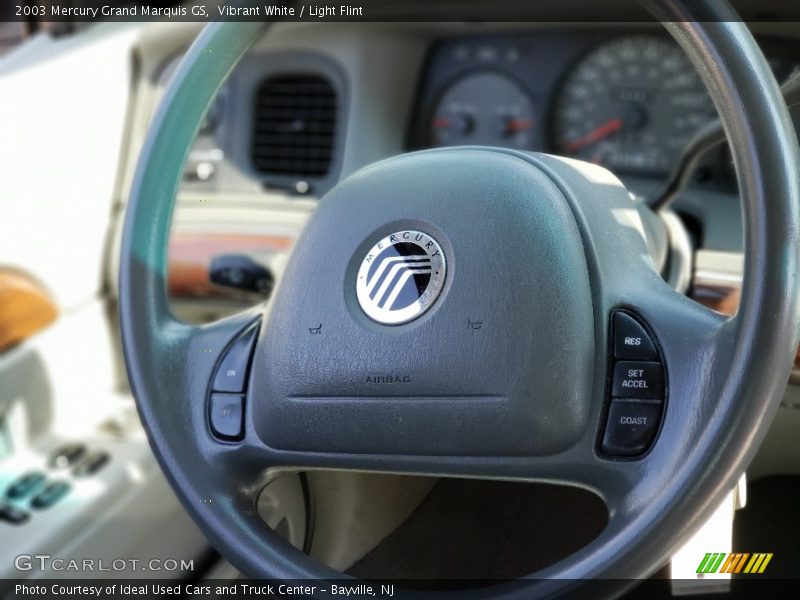 Vibrant White / Light Flint 2003 Mercury Grand Marquis GS