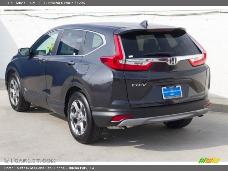 Gunmetal Metallic / Gray 2019 Honda CR-V EX