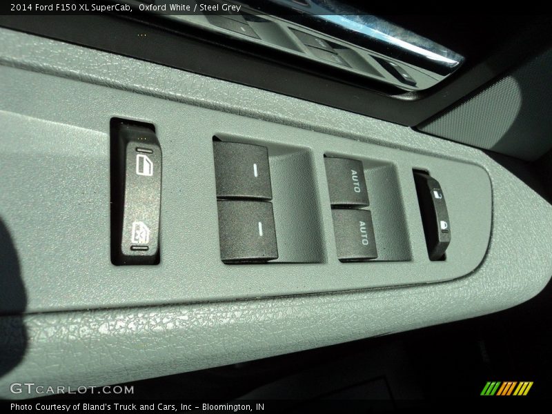 Oxford White / Steel Grey 2014 Ford F150 XL SuperCab
