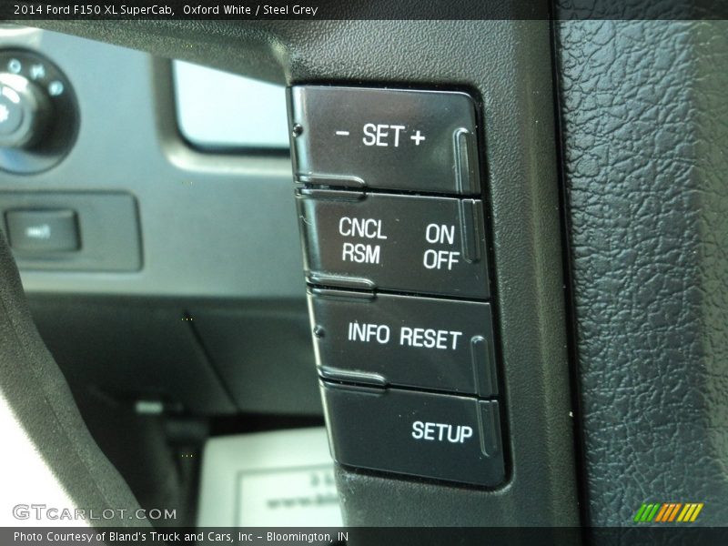 Oxford White / Steel Grey 2014 Ford F150 XL SuperCab