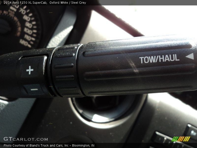 Oxford White / Steel Grey 2014 Ford F150 XL SuperCab