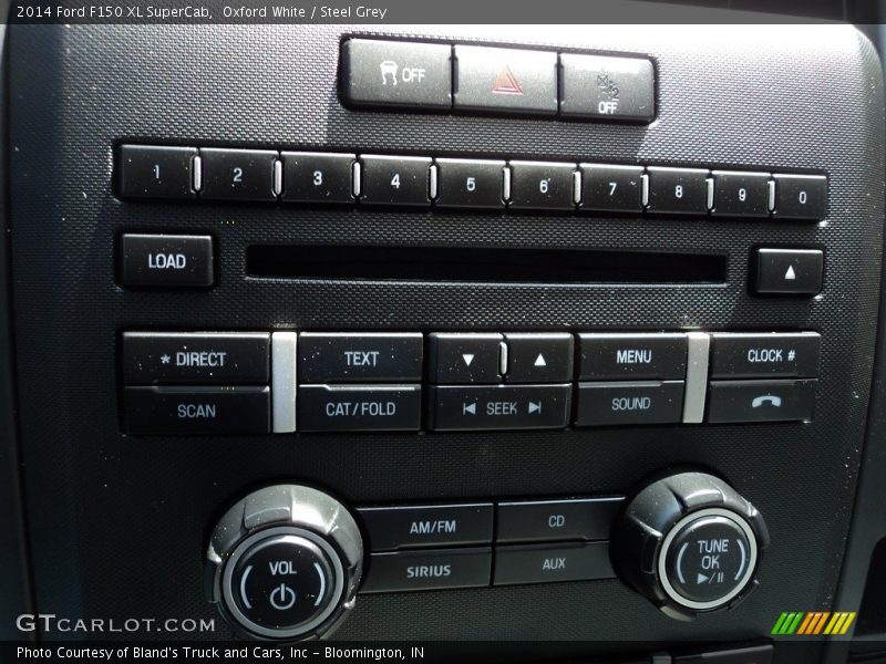 Oxford White / Steel Grey 2014 Ford F150 XL SuperCab