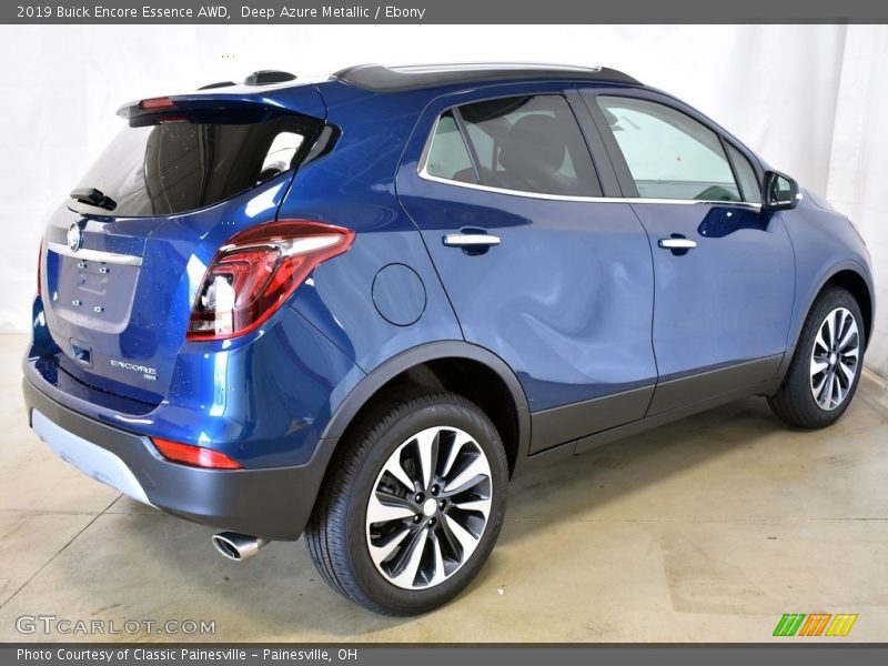 Deep Azure Metallic / Ebony 2019 Buick Encore Essence AWD