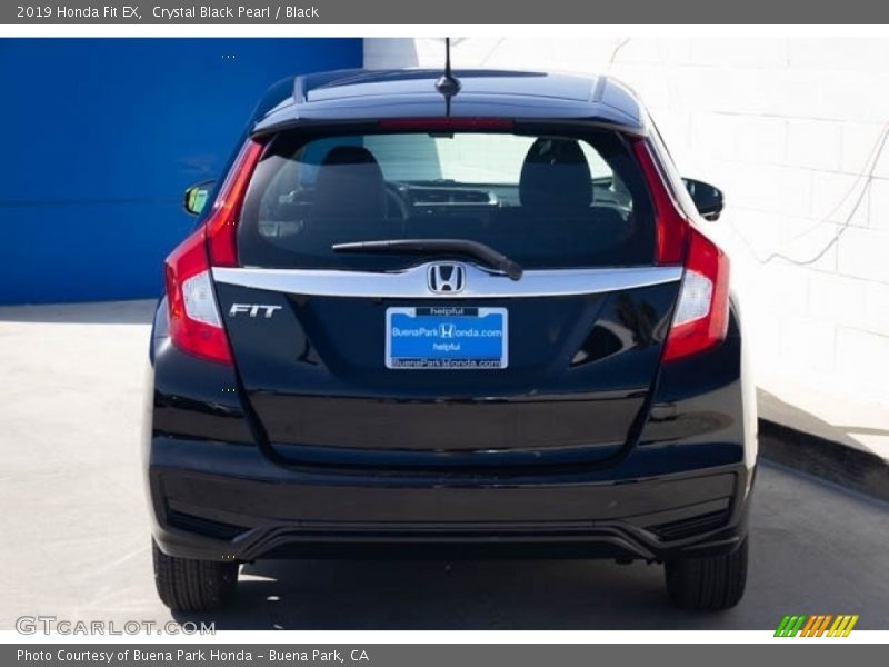 Crystal Black Pearl / Black 2019 Honda Fit EX