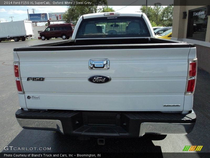 Oxford White / Steel Grey 2014 Ford F150 XL SuperCab
