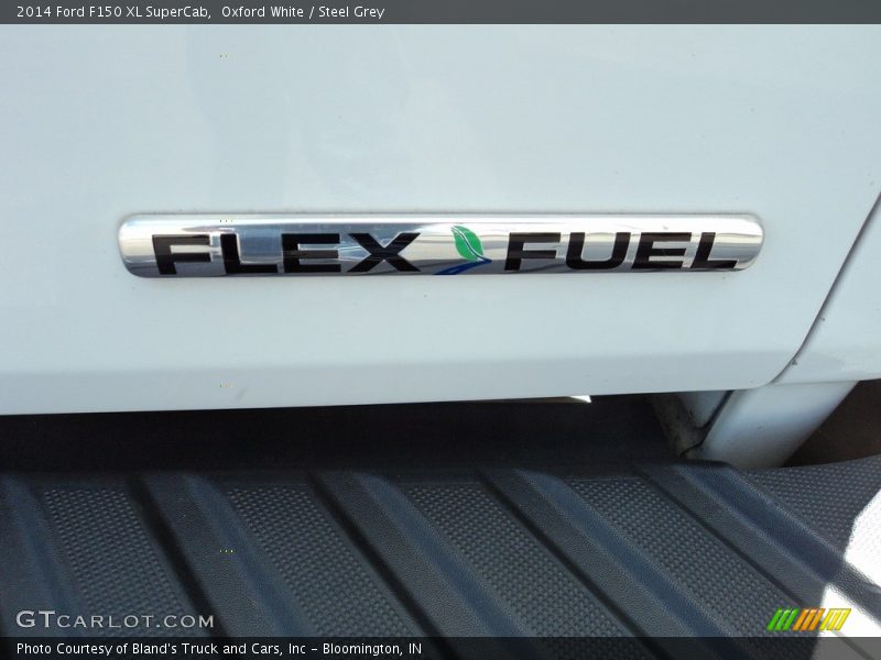 Oxford White / Steel Grey 2014 Ford F150 XL SuperCab