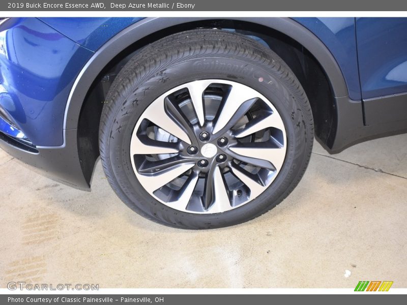 Deep Azure Metallic / Ebony 2019 Buick Encore Essence AWD