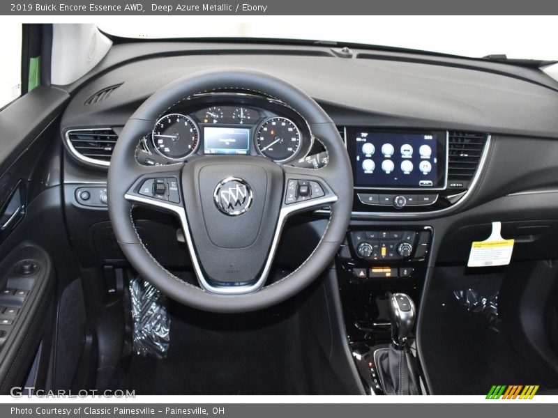 Deep Azure Metallic / Ebony 2019 Buick Encore Essence AWD