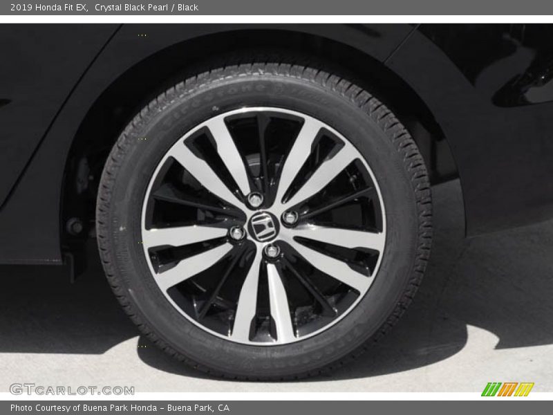 Crystal Black Pearl / Black 2019 Honda Fit EX