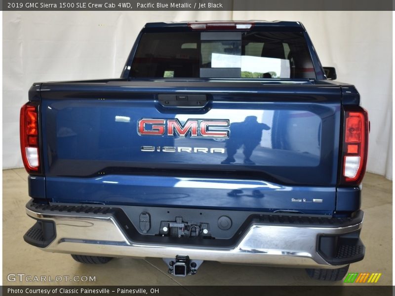 Pacific Blue Metallic / Jet Black 2019 GMC Sierra 1500 SLE Crew Cab 4WD