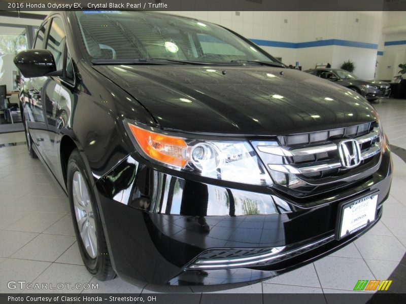 Crystal Black Pearl / Truffle 2016 Honda Odyssey EX