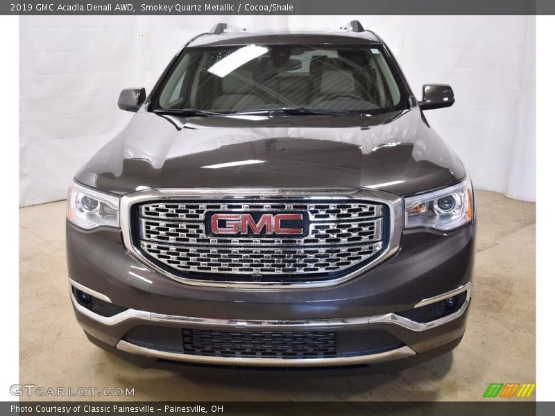 Smokey Quartz Metallic / Cocoa/Shale 2019 GMC Acadia Denali AWD