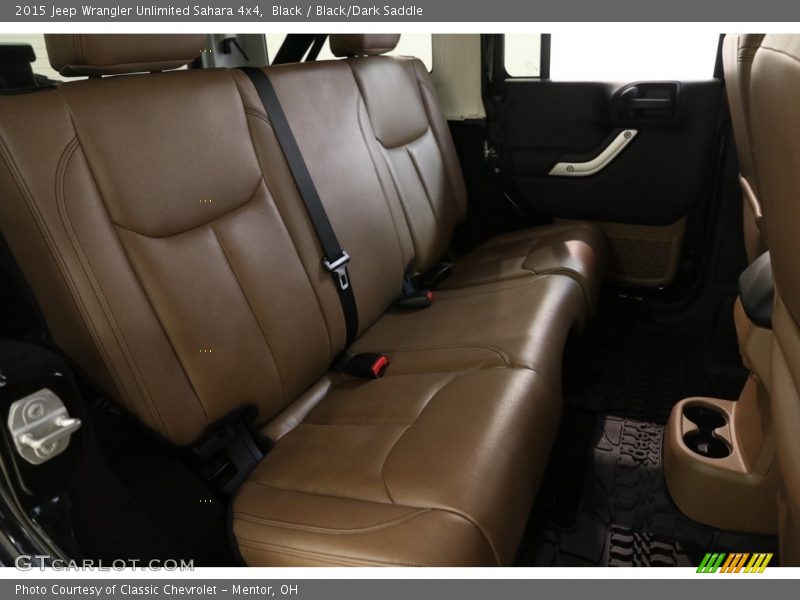 Black / Black/Dark Saddle 2015 Jeep Wrangler Unlimited Sahara 4x4