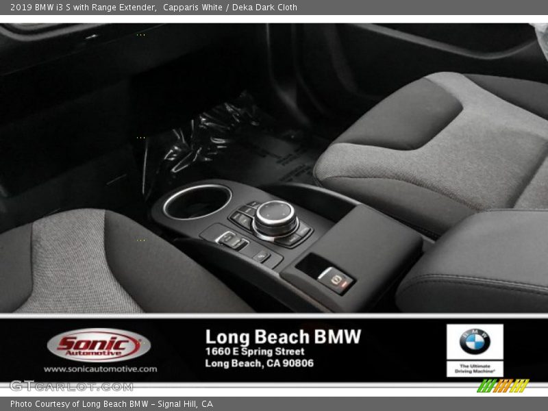 Capparis White / Deka Dark Cloth 2019 BMW i3 S with Range Extender