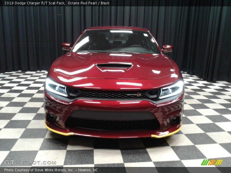 Octane Red Pearl / Black 2019 Dodge Charger R/T Scat Pack