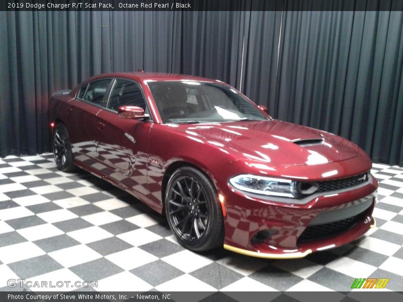 Octane Red Pearl / Black 2019 Dodge Charger R/T Scat Pack