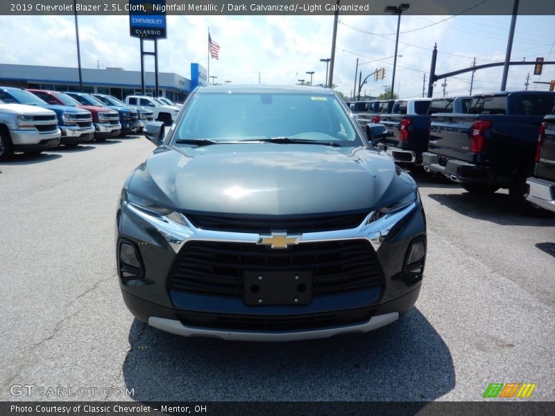 Nightfall Metallic / Dark Galvanized/­Light Galvanized 2019 Chevrolet Blazer 2.5L Cloth