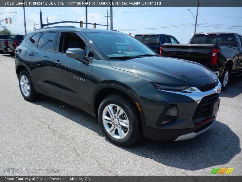 Nightfall Metallic / Dark Galvanized/­Light Galvanized 2019 Chevrolet Blazer 2.5L Cloth