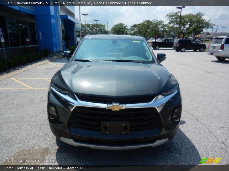 Nightfall Metallic / Dark Galvanized/­Light Galvanized 2019 Chevrolet Blazer 2.5L Cloth