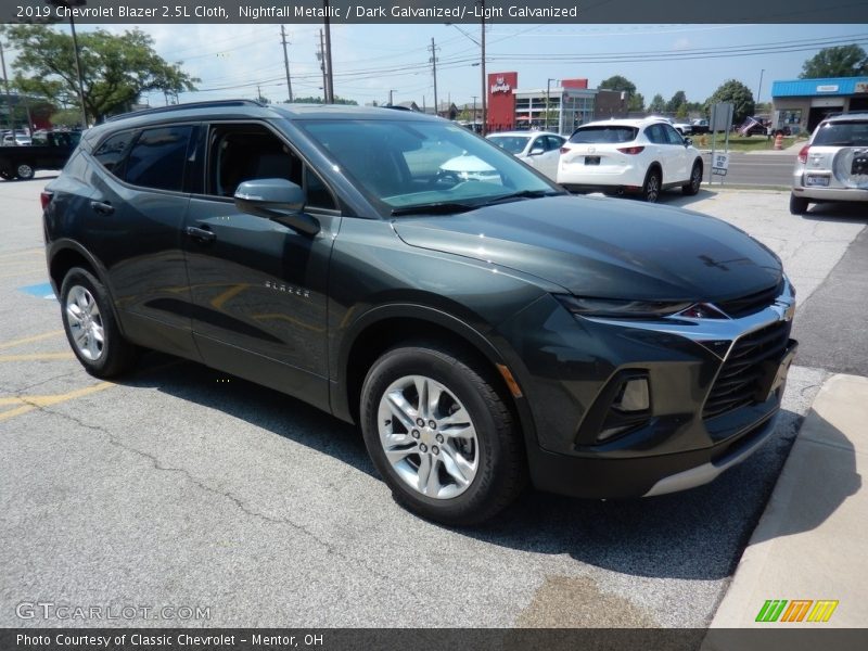 Nightfall Metallic / Dark Galvanized/­Light Galvanized 2019 Chevrolet Blazer 2.5L Cloth