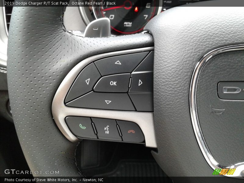 Octane Red Pearl / Black 2019 Dodge Charger R/T Scat Pack