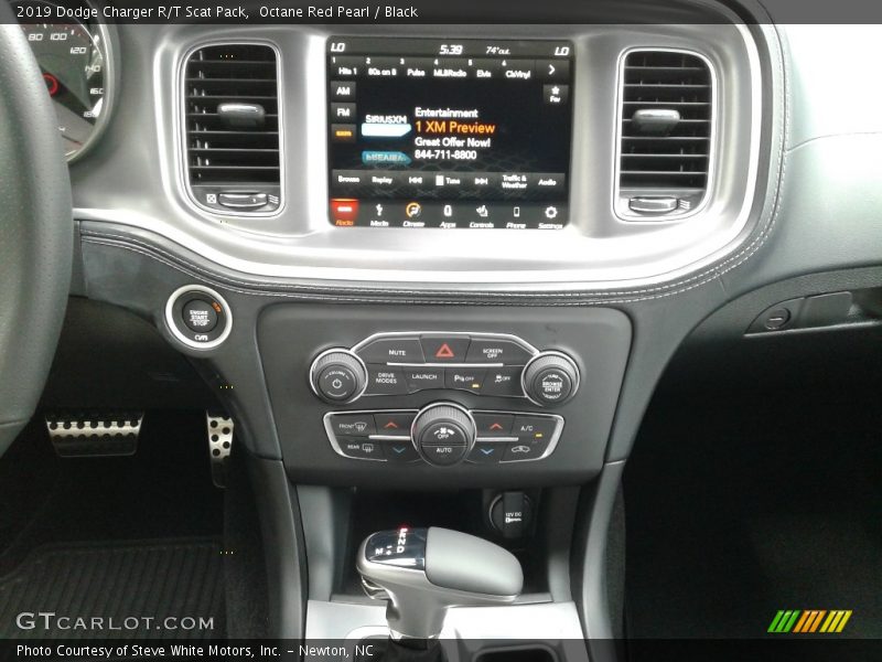 Octane Red Pearl / Black 2019 Dodge Charger R/T Scat Pack