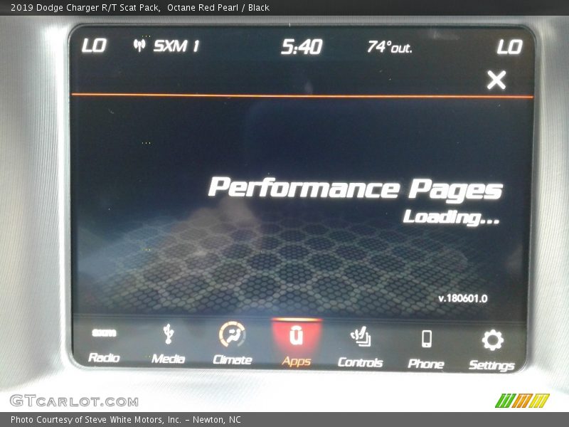 Octane Red Pearl / Black 2019 Dodge Charger R/T Scat Pack