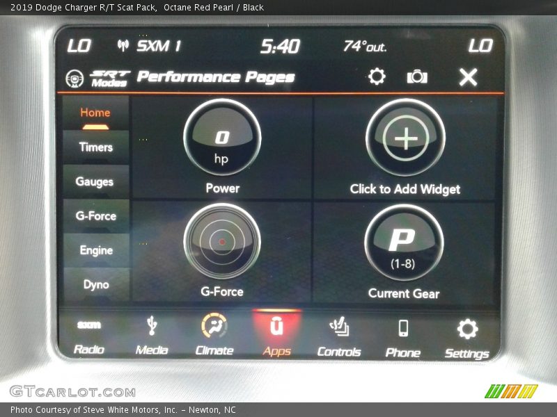 Octane Red Pearl / Black 2019 Dodge Charger R/T Scat Pack