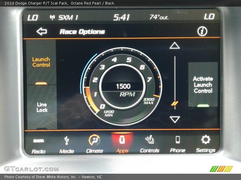 Octane Red Pearl / Black 2019 Dodge Charger R/T Scat Pack