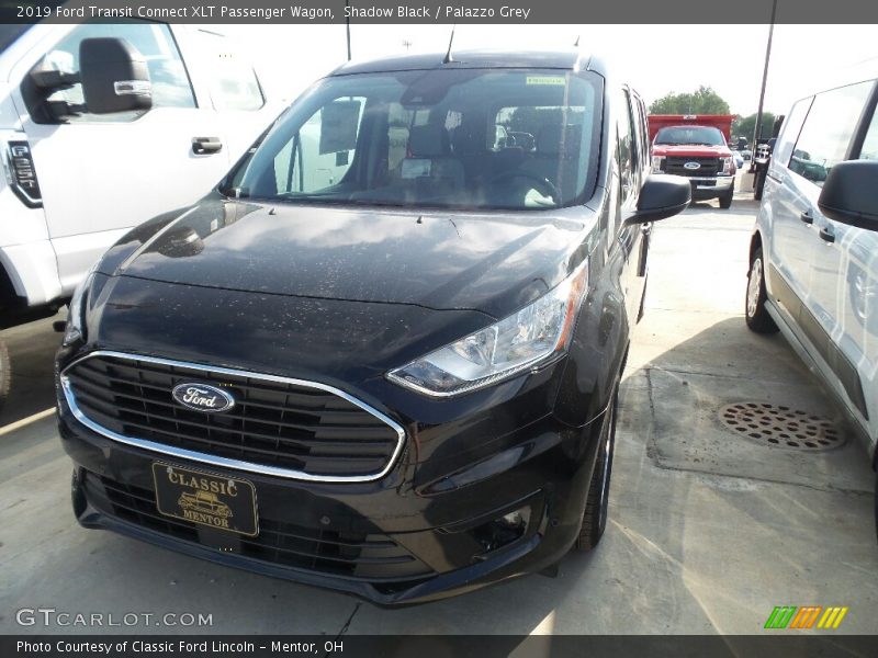 Shadow Black / Palazzo Grey 2019 Ford Transit Connect XLT Passenger Wagon