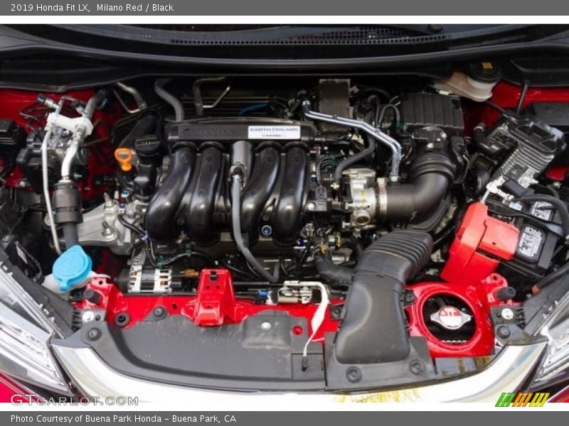 Milano Red / Black 2019 Honda Fit LX