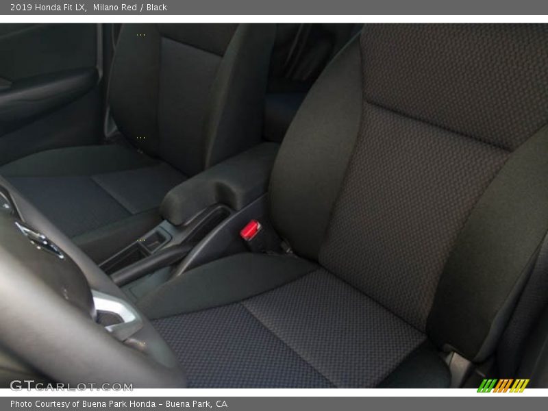 Milano Red / Black 2019 Honda Fit LX