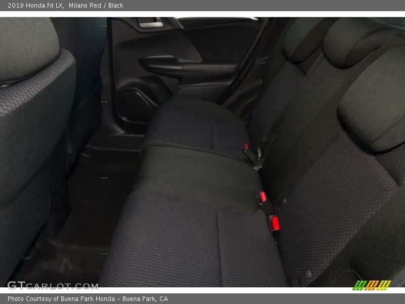 Milano Red / Black 2019 Honda Fit LX