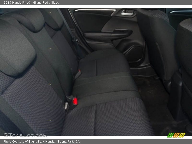 Milano Red / Black 2019 Honda Fit LX
