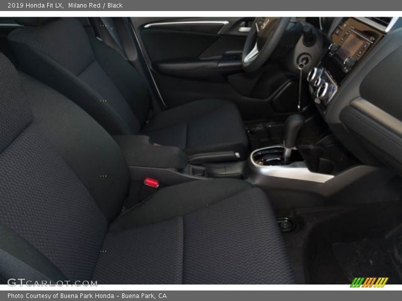 Milano Red / Black 2019 Honda Fit LX